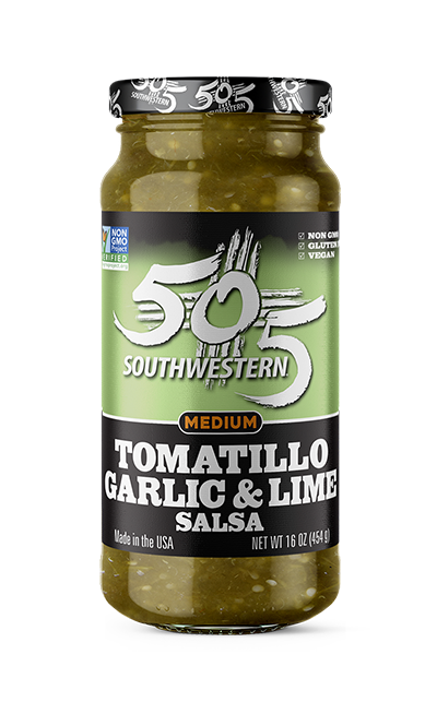 505 Southwestern Tomatillo Garlic and Lime Salsa